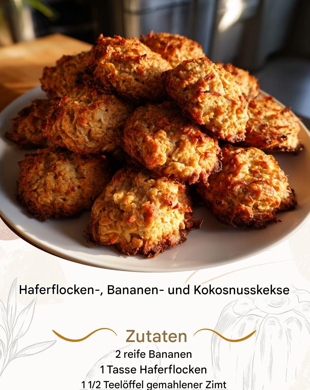 Wunderbar Haferflocken Bananen Kekse Bilder